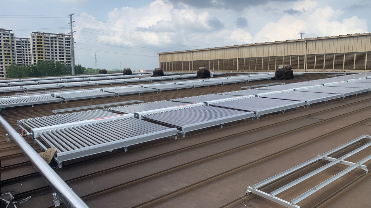 江苏徐州卡特彼勒园区清洁热水项目