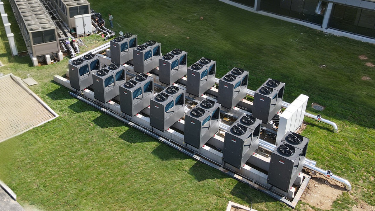 河北石家庄滹沱宾馆清洁热水项目