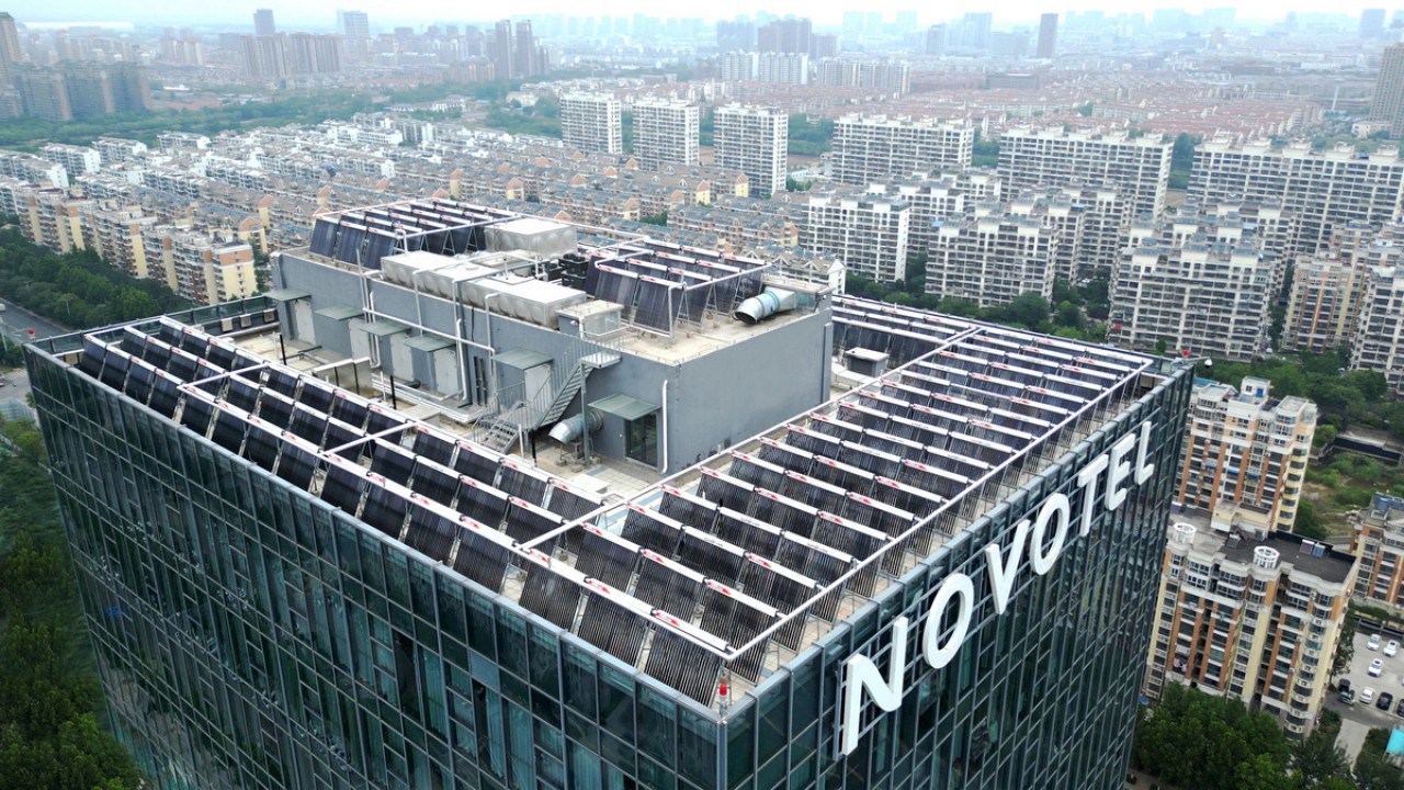 江苏连云港诺富特酒店多能耦合清洁冷暖 + 热水项目