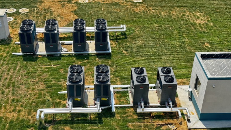 河北石家庄住建产业园区清洁冷暖+清洁热水项目