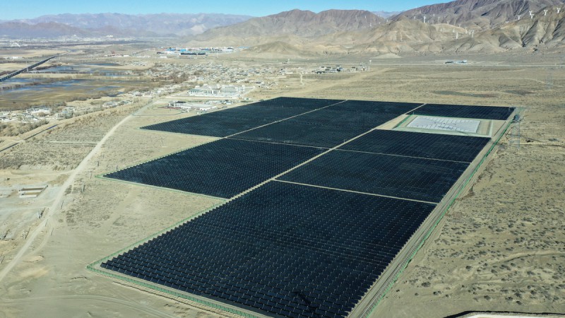 西藏日喀则桑珠孜区建成全球最大太阳能集中供热工程