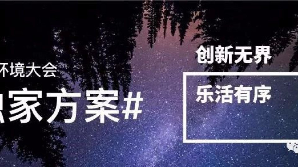 全球命题，中国智慧丨太阳雨应邀出席联合国环境大会