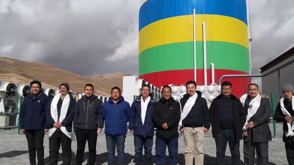 清洁采暖 再创佳绩｜西藏仲巴县太阳雨阿康桑马克大型太阳能集中供热工程正式投入运营